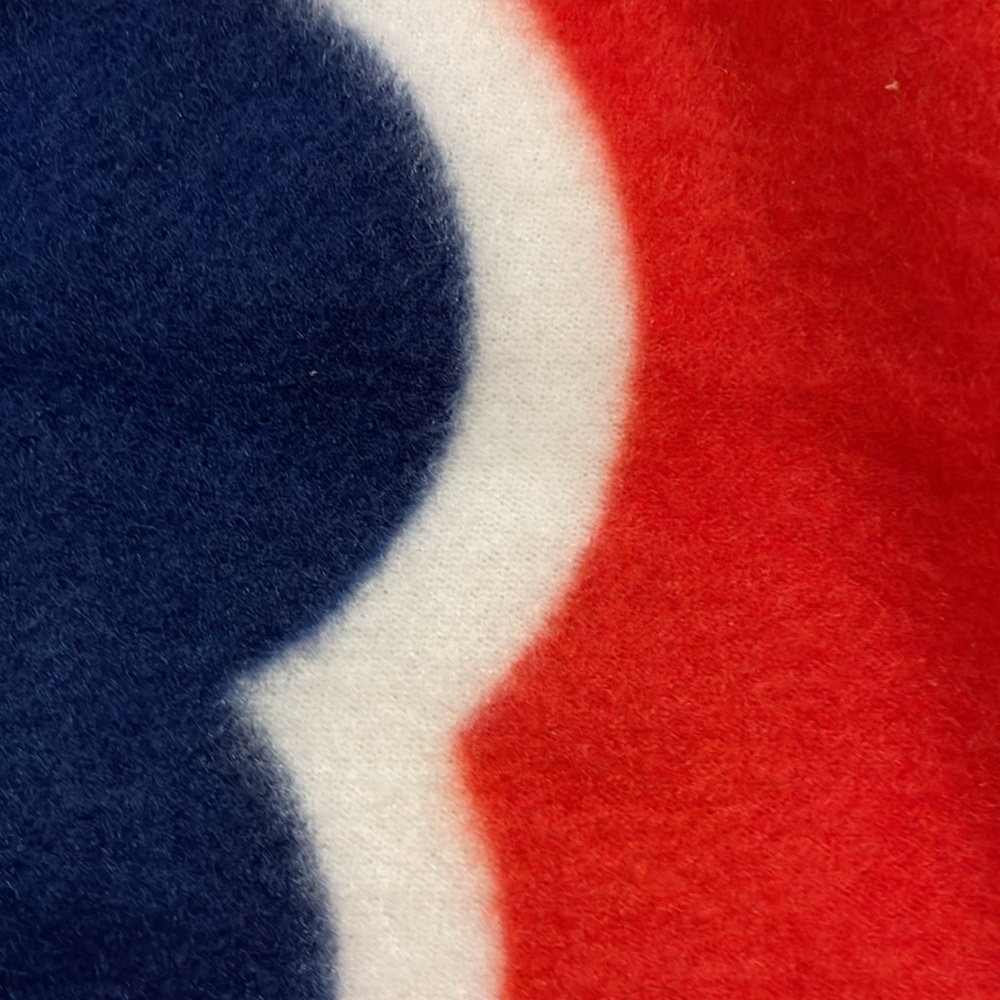 One of a Kind Unique Gift! Official Red Sox Blanket With Hand Made Trim - Picture 5 of 5